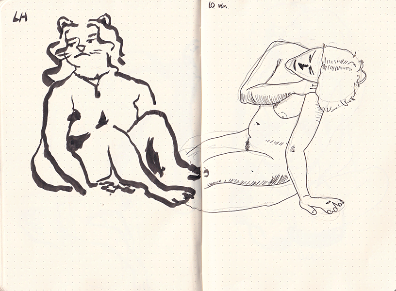 Life drawing from 2024-06-12 #1