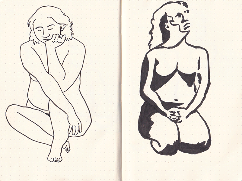 Life drawing from 2024-06-12 #2