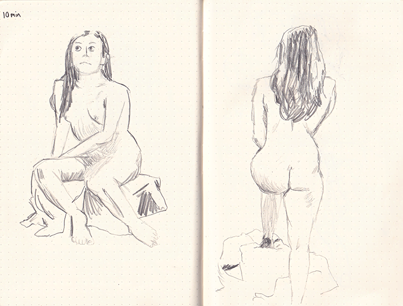 Life drawing from 2024-06-26 #1