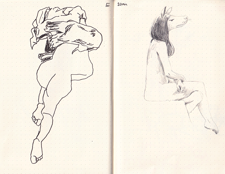 Life drawing from 2024-06-26 #2