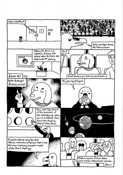 Moon Bones comic page 1