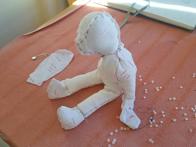 first prototype on table