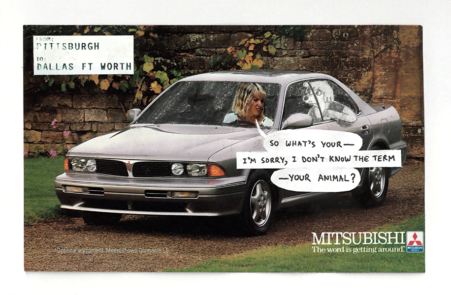 'Overheard at Anthrocon 2023 #1', collage, 2023