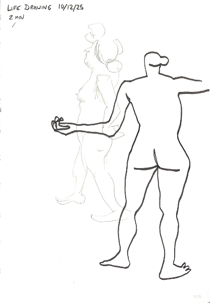 Life drawing from 2025-12-10 #1