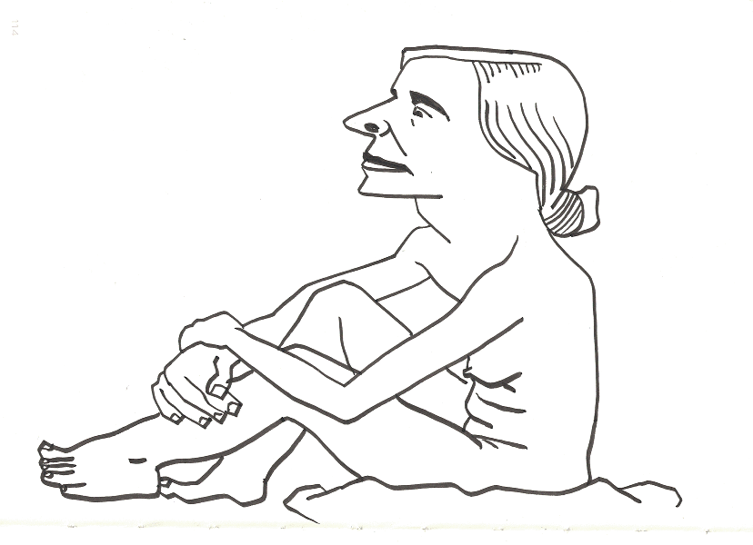 Life drawing from 2025-12-10 #4