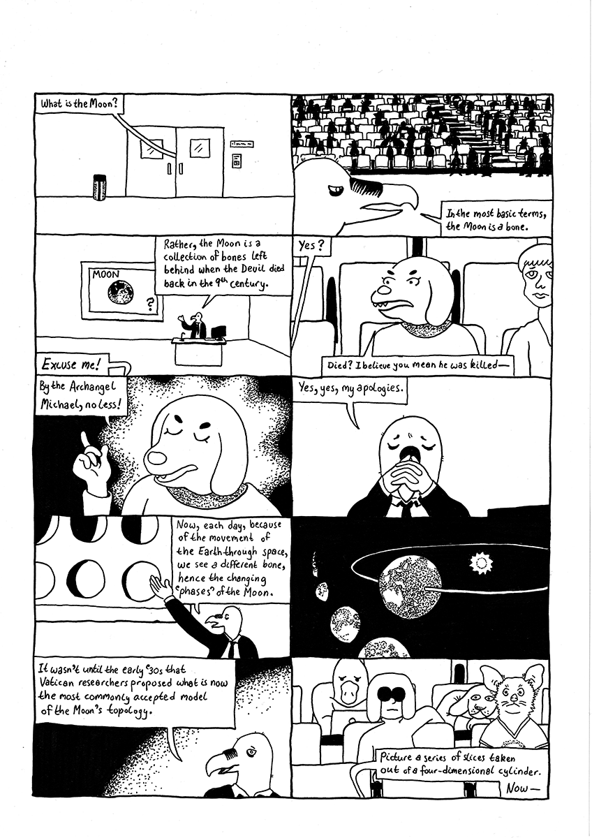 Moon Bones comic page 1