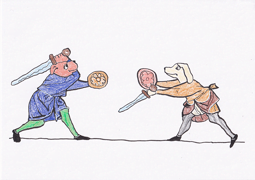 Scrawlvember 2023 Day 12 - Sword