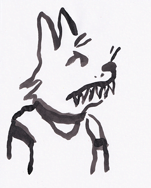 Scrawlvember 2023 Day 2 - Teeth