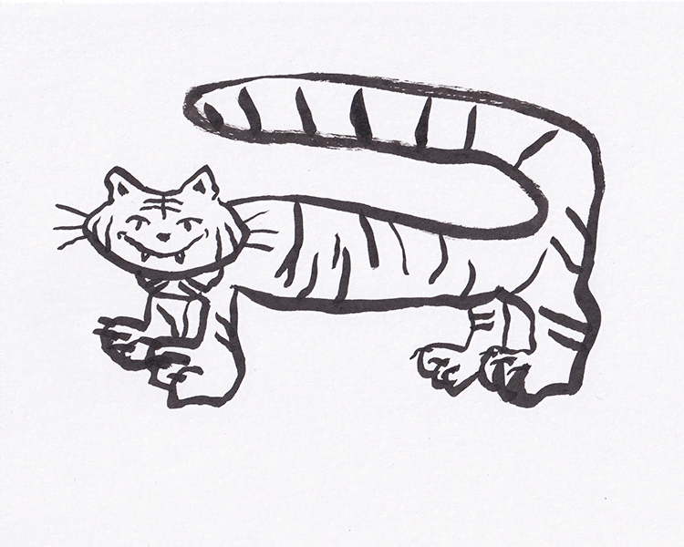 Scrawlvember 2023 Day 20 - Tiger