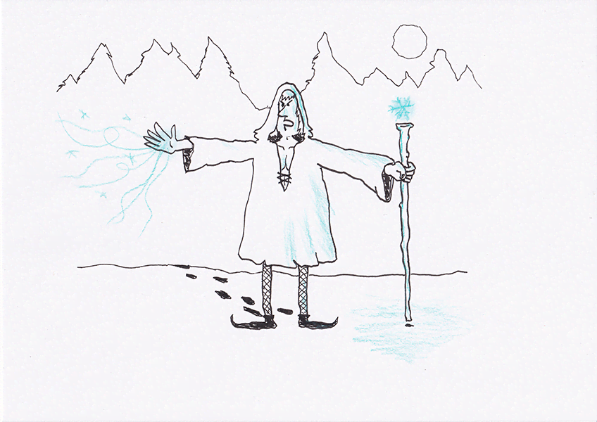 Scrawlvember 2023 Day 24 - Cold