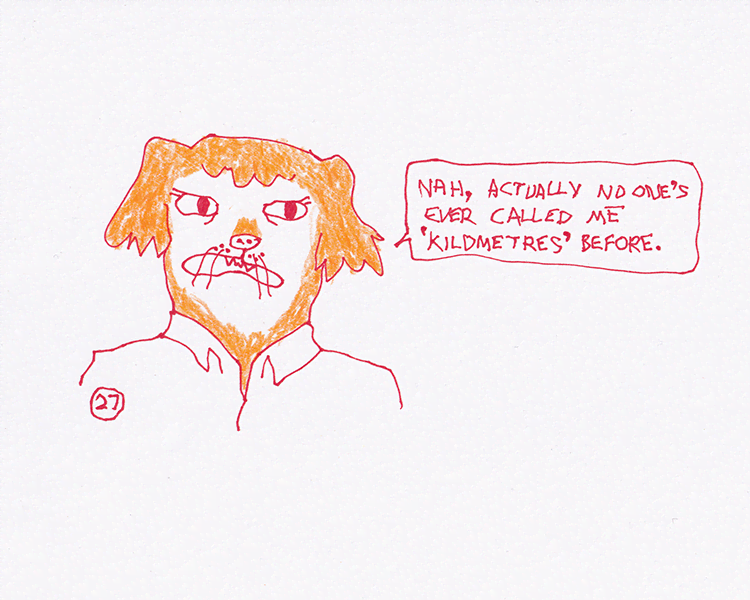 Scrawlvember 2023 Day 27 - Distance