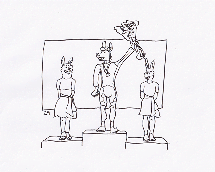 Scrawlvember 2023 Day 29 - Victor