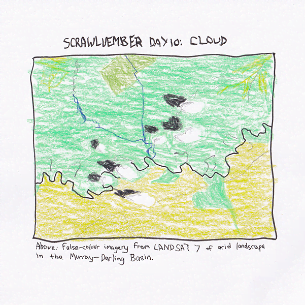 Scrawlvember 2024 Day 10 - Cloud