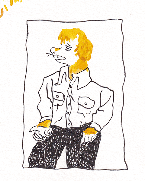 Scrawlvember 2024 Day 11 - Yellow