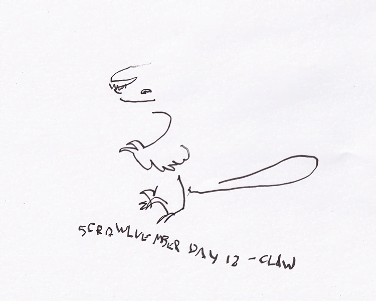 Scrawlvember 2024 Day 12 - Claw