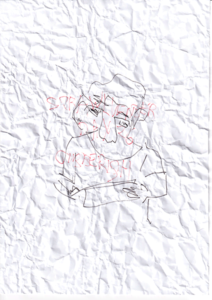 Scrawlvember 2024 Day 26 - Gibberish