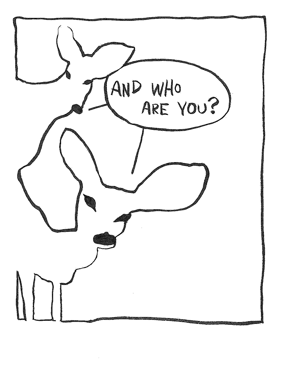 'And Who Are You?', ink on paper, 2023