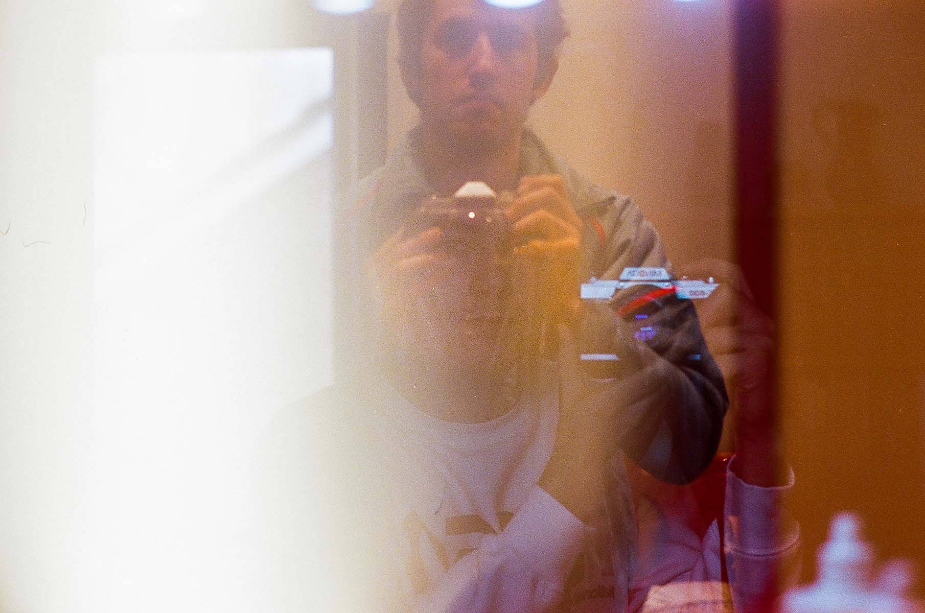 Double exposure photo #17 (Self-portrait)